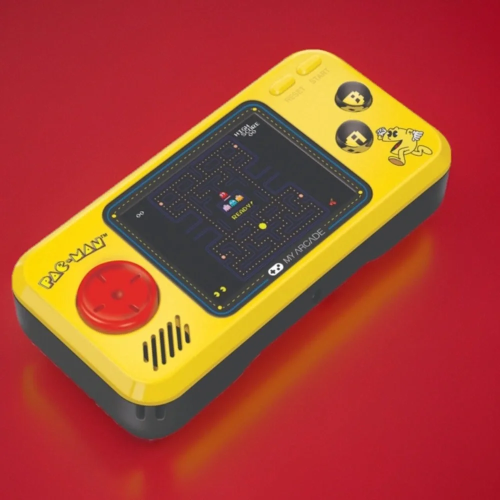 Mr PAC-MAN Pocket Player My Arcade +4 AAA  Games Included PAC PANIC PAC MANIA